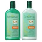 Shampoo + Condicionador Farmaervas Antifrizz Jaborandi e Argan 320ml