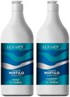 Shampoo + Condicionador Lowell Extrato De Mirtilo Blueberry Extract 1 Litro