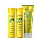 Shampoo + Condicionador + Mascara Sol Rio Reconstrutor Cadiveu 700 Ml