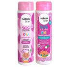 Shampoo + Condicionador Salon Line Sos Cachos Kids Hidratação 300ml