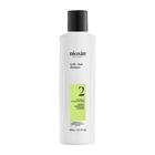 Shampoo de limpeza do couro cabeludo Nioxin System 2 com óle