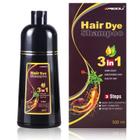 Shampoo de tintura de cabelo Ivnil MEIDU Chestnut Brown 500mL 3 em 1