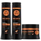 Shampoo E Cond 300 Ml + Máscara 250g Haskell Encorpa Cabelo