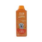 Shampoo E Condicionador 2 Em 1 Cães E Gatos Pelos Claros Ph Neutro Pet Clean 700ml