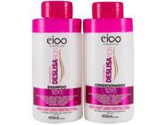 Shampoo e Condicionador Eico Deslisa Fios - 450ml Cada