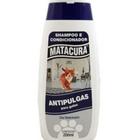 Shampoo e condicionador gatos a/pulgas 200ml matacura