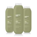 Shampoo e Condicionador Method Men Juniper + Sage - Kit com 3 Unidades (414mL cada)