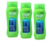 Shampoo e condicionador Pert Plus para controle de caspa 400 mL (x3)