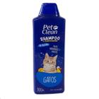 Shampoo e Condicionador Pet 2 em 1 Pelos de Gatos Hidratados e Macios PH Balanceado 700ml Pet Clean