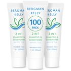 Shampoo e condicionador Travel Size 2 em 1 BERGMAN KELLY 30mL