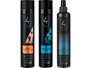 Shampoo Efeito Gloss 250ml + Cond. 250ml + Fluido Desembaraçador 270ml - Ibasa