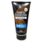 Shampoo Escurecedor De Cabelo Unissex 3 Em 1 Troia - 150Ml