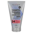 Shampoo Escurecedor para Barba Troia Hair 4man 150g