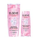 Shampoo Glycolic Gloss Elseve Extra Gloss 400ml + Condicionador Sela Gloss 200ml