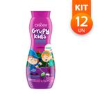 Shampoo Grupy Kids Força Vitaminada Suave pH Balanceado sem Parabenos e Vegano 500ml (Kit com 12)