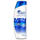 Shampoo Head & Shoulders Anticaspa 3 em 1 Masculino 400ML