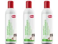 Shampoo Hipoalergênico 200ml - Ibasa - 3 Unidades