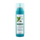 Shampoo Klorane Detox Dry com hortelã aquática, todos os tipos de cabelo, acabamento invisível, refrescante, sem parabenos e sulfatos, 3,2 oz.