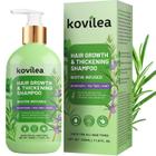 Shampoo Kovilea Rosemary & Biotina para crescimento capilar 350ml para todos os cabelos