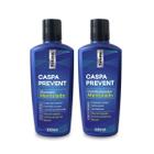 Shampoo Limpeza Profunda Mentolado + Condicionador Hidratante Anti Caspa Refrescante Tratamento Anti Oleosidade 230ml Yelsew