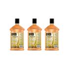 Shampoo Ouribel Keratina 500Ml - Kit C/3Un