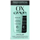 Shampoo Ox Micelar 200ml + Condicionador Ox Micelar 170ml OX - OX Cosméticos