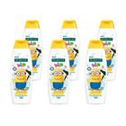 Shampoo Palmolive Kids Minions Perfuma Fórmula Suave Dermatologicamente Testado 350ml (Kit com 6)