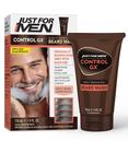 Shampoo para Barba Control GX Just for Men reduz gradativamente o cinza e preenche os pelos faciais, 118ml - 1 Pacote