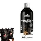 Shampoo Para Cachorro Pet Caes 500ml 7 em 1 Pelos Escuros