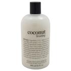 Shampoo Philosophy Coconut Frosting 3 em 1, limpador para secagem