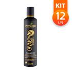 Shampoo Prime Hair Cavalo Dourado Reconstrução Brilho e Fortalecimento 270ml (Kit com 12)