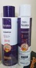 Shampoo Reparador 800 ml + Condicionado 500 ml Keratex Liso Extremo Com Arginina