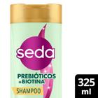Shampoo Seda Prebióticos + Biotina 325ml