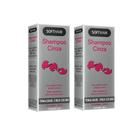 Shampoo Soft Hair 60ml Cinza Escuro 20% à 50% - Kit C/ 2un