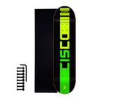 Shape Cisco Skate Marfim Company Black 8.125+ Lixa+ Parafuso