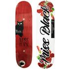 Shape de Skate Hard Maple Feminino Miss Black - Flor 8.0