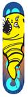 Shape marfim fiberglass logo c_decks verme 8.5" + lixa nacional