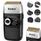 Shaver Kemei Km 2026 Elétrico USB Alta Performance