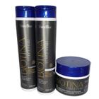 Shine Blue Kit Biotina Force Hair Tratamento Fortalecedor Antiqueda E Crescimento