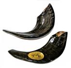 Shofar Chifre De Carneiro De Tocar Preto 25 A 29 Cm - Israel