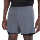 Short 2in1 New Balance Sport Essentials Corrida Masculino