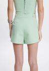 Short alfaiataria cintura media myft feminino