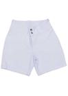 Short Branco de Sarja Feminina Adulto