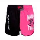 Short Calção Para Muay Thai Feminino Luta Tailândes Progne