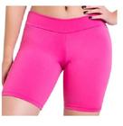 Short Ciclista Fitness Suplex Feminino Cois Alto Bermuda