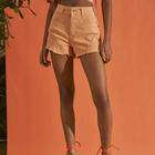 Short Colcci Sarja Tay Off Feminino Bege Coppola