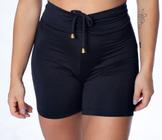 Comprar Short Venari Preto Com Cadarço - Roupas de Academia