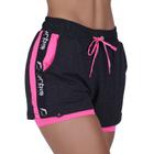 Short de Corrida Feminino Bolsos e Cadarço Short Interno Orbis Fitness