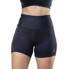 Short Elite Fitness Cós Largo Feminino - Preto