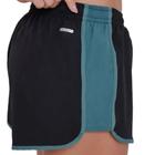 Short essential run impulse preto/verde tamanho m